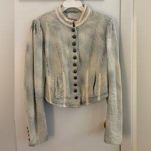Free People Denim Jacket Jacket